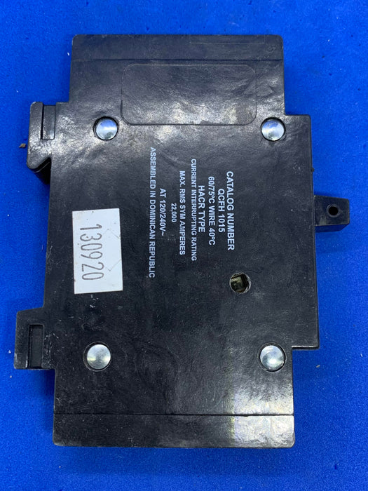 Eaton/Cuttler-Hammer 1 pole 15 amp breaker LR43556 Type QCF, QCR