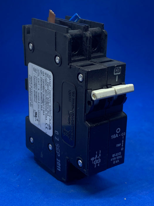 HYMAG CIRCUIT BREAKER IEC 60947-2 QF-2(13) 16AMP