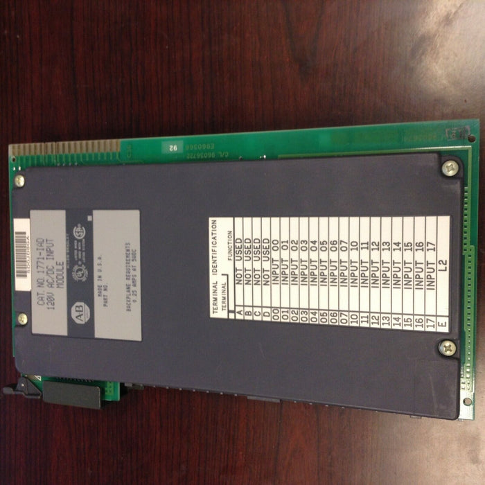 Allen Bradley Input Module 1771-IAD