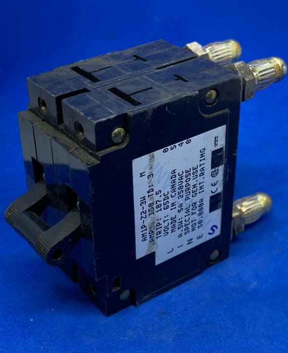 HEINEMANN AM1P-Z2-3W, 2POLE 150AMP BREAKER