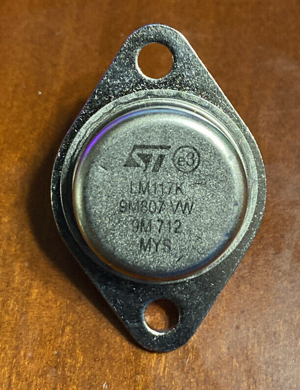 1 NEW LM117 LM117K MIL MILITARY 1.5A POSITIVE VOLTAGE REGULATOR TO-3 - EcoTech Solutions Inc. 