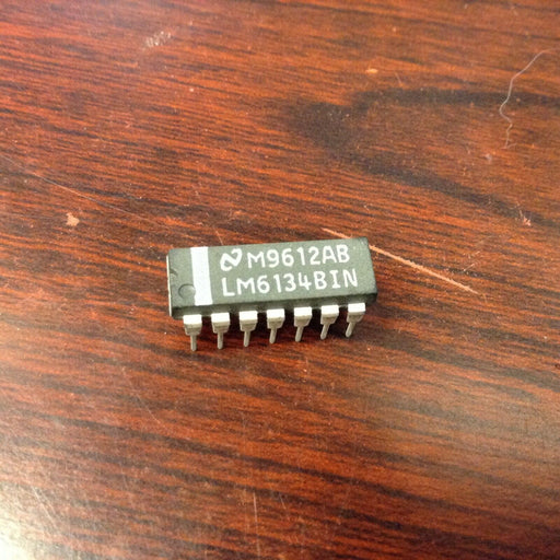 1 piece - LM6134BIN LM6134 Low Power 10 MHz I/O Operational Amplifiers DIP14 - EcoTech Solutions Inc.