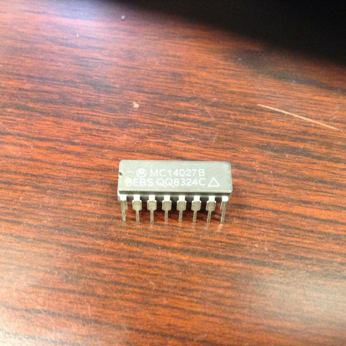 1 piece - MC14027B "Original" Motorola 16P DIP CMOS IC