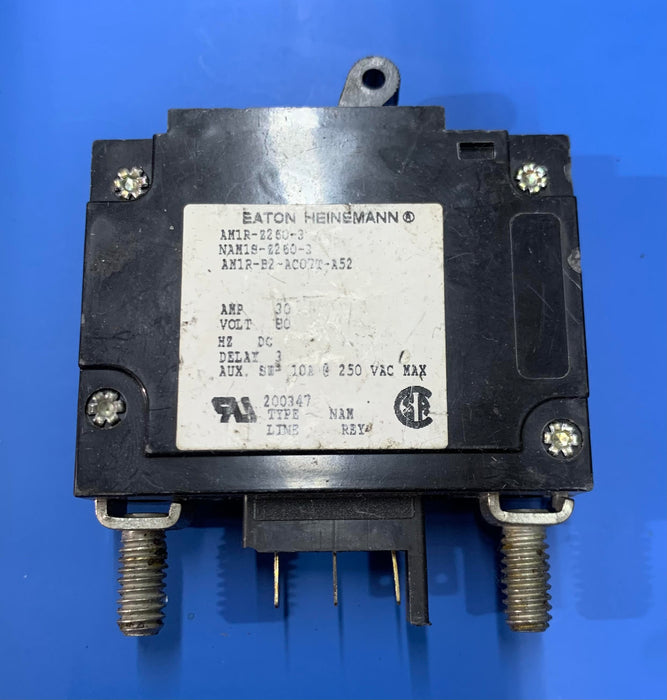 EATON/HEINEMANN AM1R-Z260-3, 30AMP CIRCUIT BREAKER