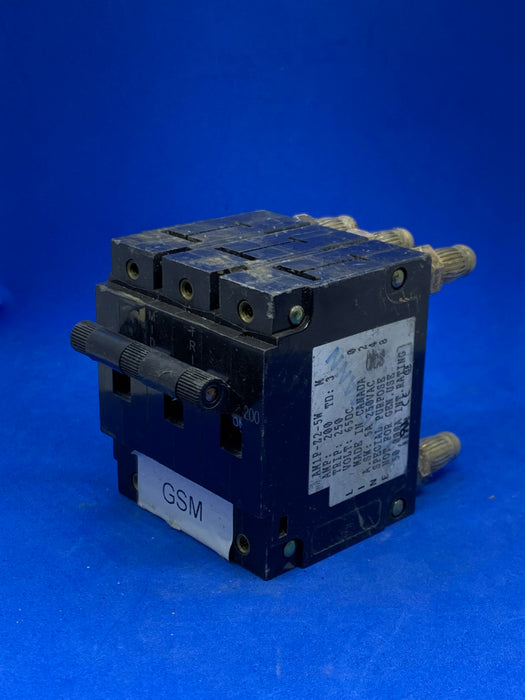 HEINEMANN AM1P-Z2-5W, 200AMP BREAKER