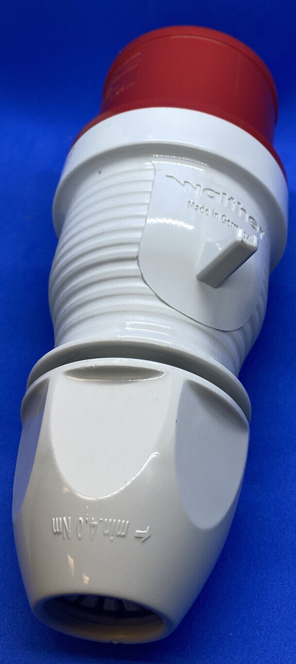 Walther Type 210 5-Pin Receptical Plug Connector (230/400V, 32A-6h, IP44, 41mm) - EcoTech Solutions Inc. 