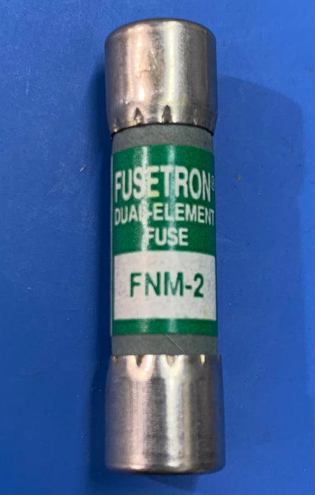 FUSETRON FNM-2, 2AMP 250VAC TIME DELAY FUSE