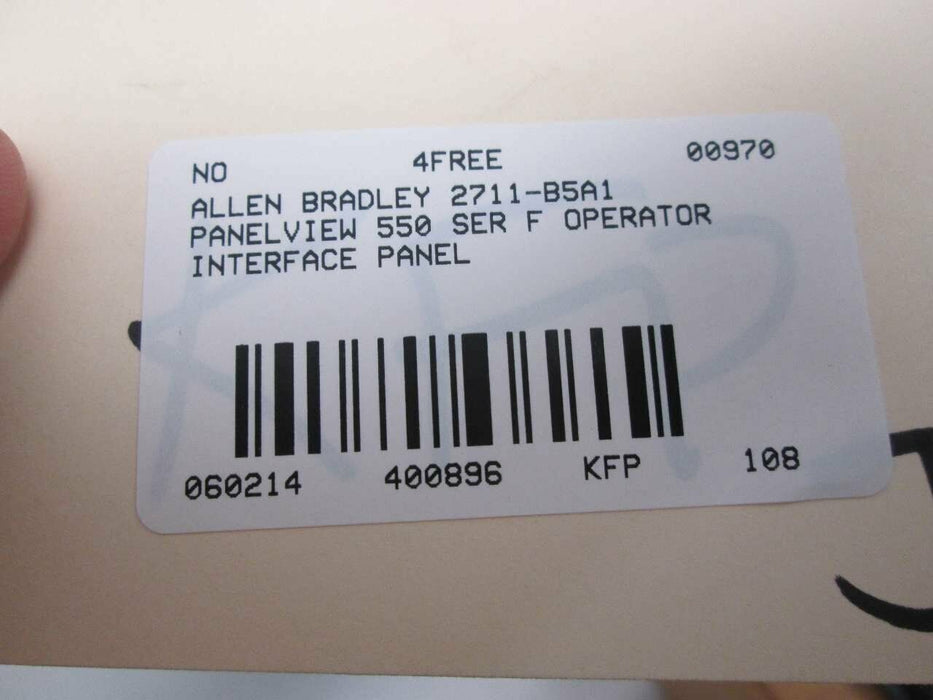 Panelview Operator Interface Panel 2711-B5A2X