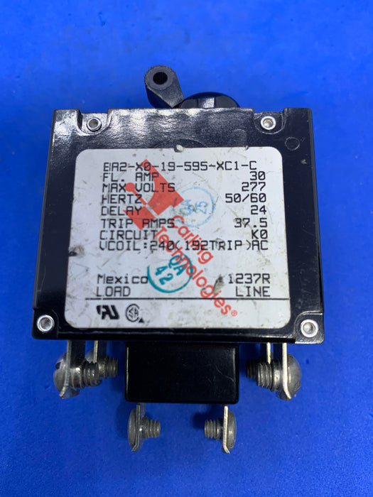 CARLING TECHNOLOGIES BA2-X0-19-595-XC1-C, 30AMP BREAKER