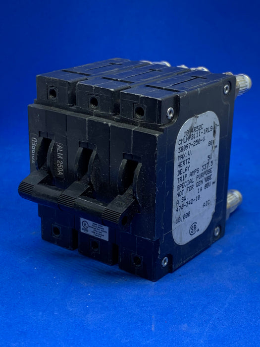 AIRPAX CMLHPB111-1RLS4R-38097-250-V, 250AMP BREAKER