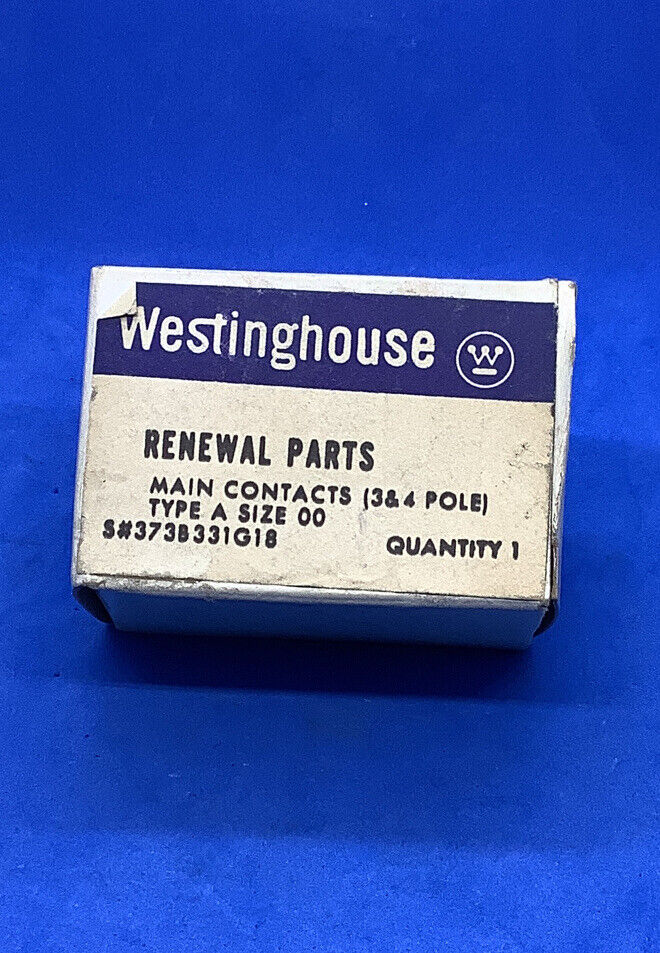 Westinghouse Renewal Parts 373B331G18 Type A Size 00 - EcoTech Solutions Inc. 