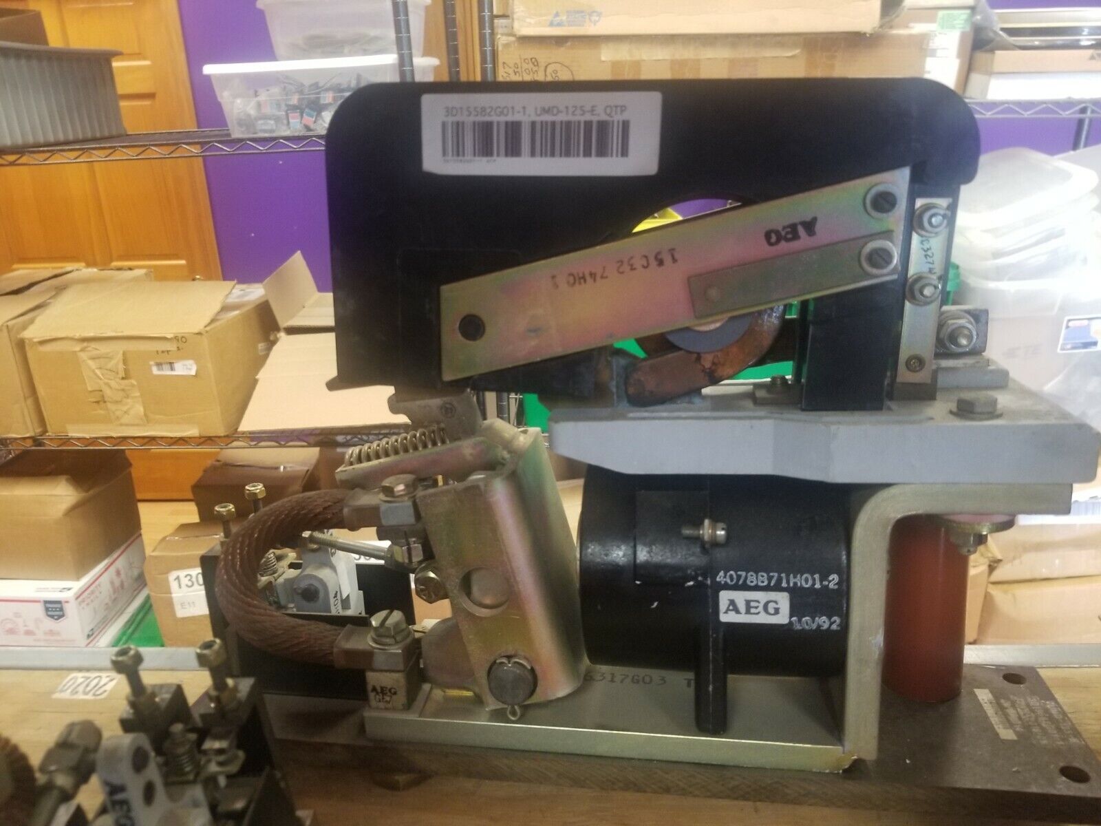 WESTINGHOUSE TYPE DPM CONTACTOR Style 3D15582G01-1 UMD-125-E - EcoTech Solutions Inc. 