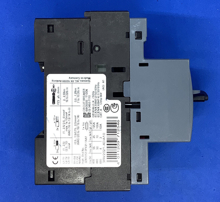 3RV2021-4DA10 (20-25A) For Siemens Circuit Breaker