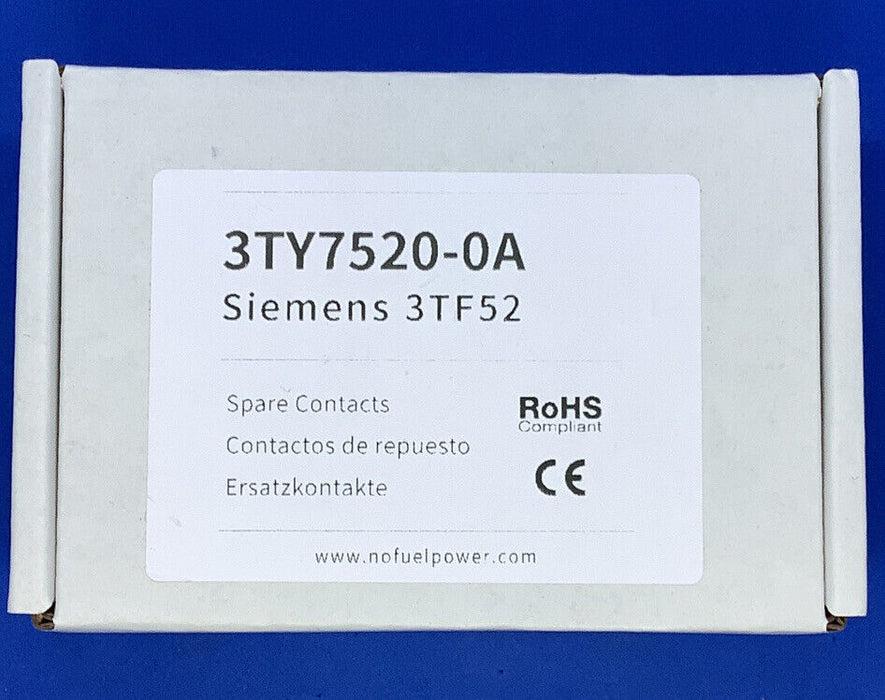 3TY7520-OA,3TY7520-0A Contact Kit Fit for Siemens Contactor 3TF52 3P