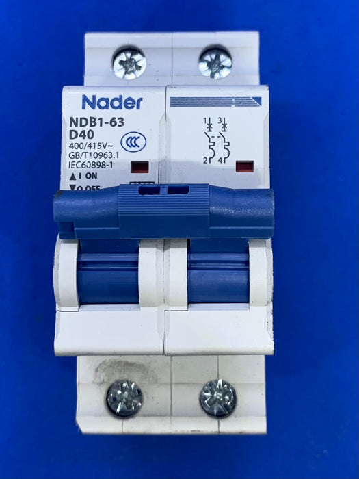 NADER NDB1-63-D40 CIRCUIT BREAKER