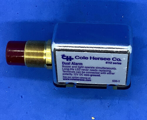 Cole Hersee 4112-RC000 Buzzer with Pilot Light