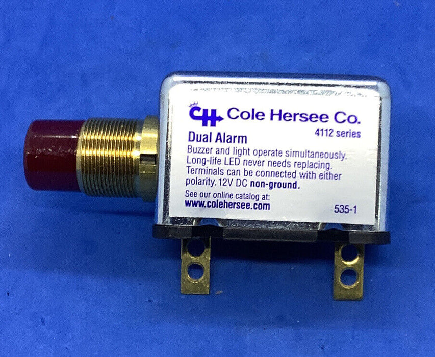 Cole Hersee 4112-RC000 Buzzer with Pilot Light