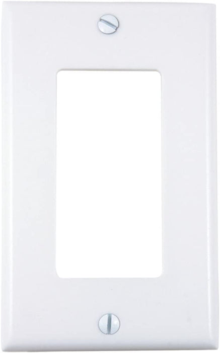 UNION 80401-W RESIDENTIAL-GRADE D?CORA(TM) WALL PLATE (SINGLE GANG, WHITE)