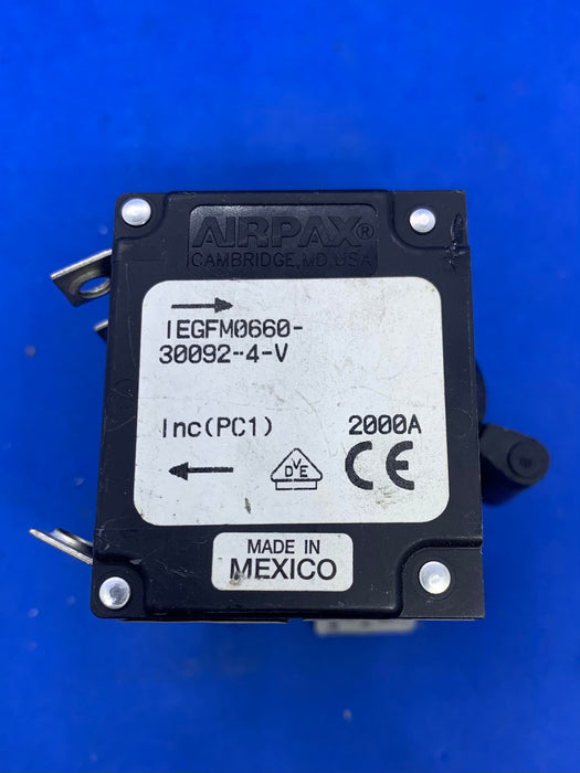 AIRPAX IEGFM0660-30092-4-V CIRCUIT BREAKER