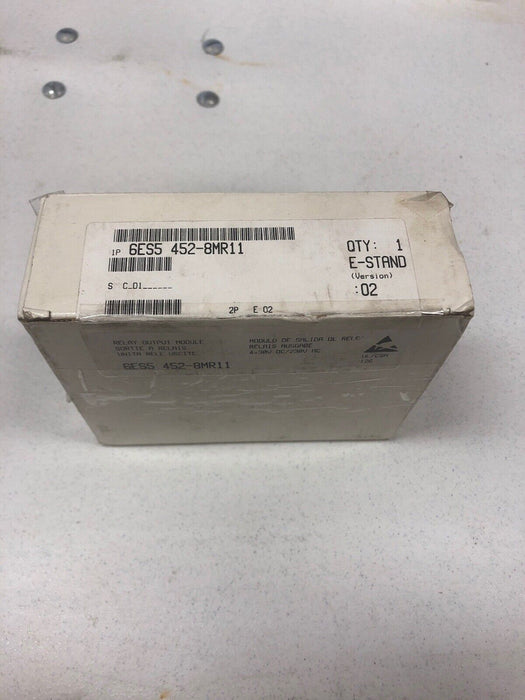 SIEMENS SIMATIC 6ES5 452-8MR11 OUTPUT MODULE