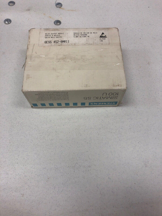 SIEMENS SIMATIC 6ES5 452-8MR11 OUTPUT MODULE