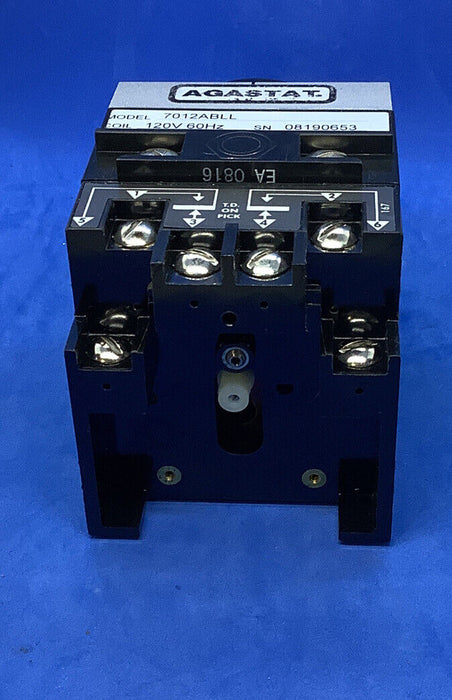 AGASTAT 7012ABLL TIMING RELAY 0.5-5 SEC. *USED*