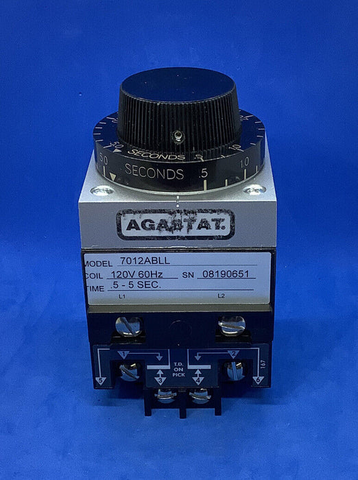 Agastat 7012BLL 120V 60HZ. Time .5—5 SEC