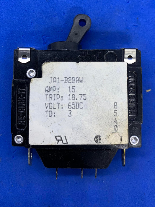 HEINEMANN JA1-B2BAW 15A BREAKER