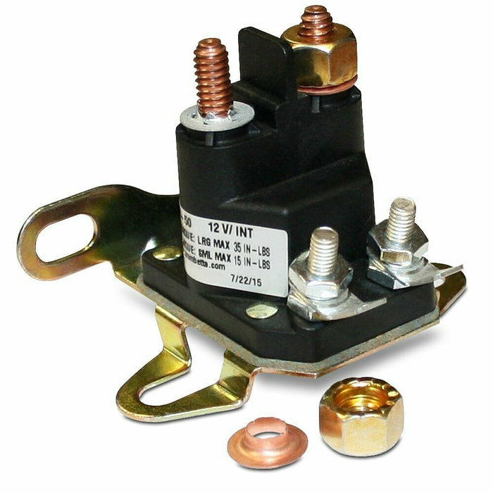 OEM Trombetta Starter Solenoid 892-1251-210-50 Universal Double Terminal 12 Volt