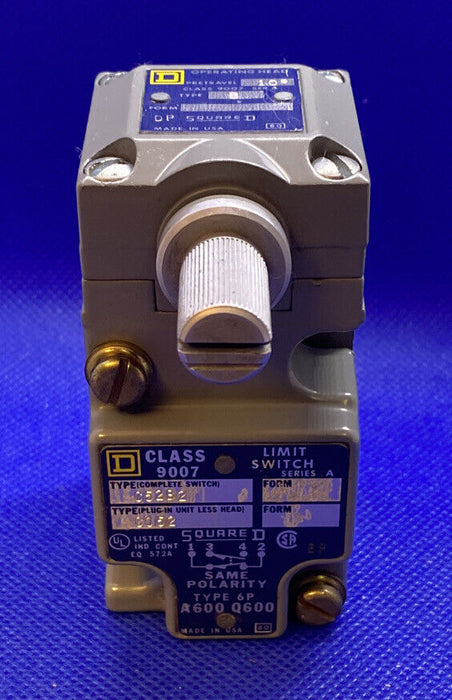 SQUARE D 9007C52B2 Heavy Duty Limit Switch