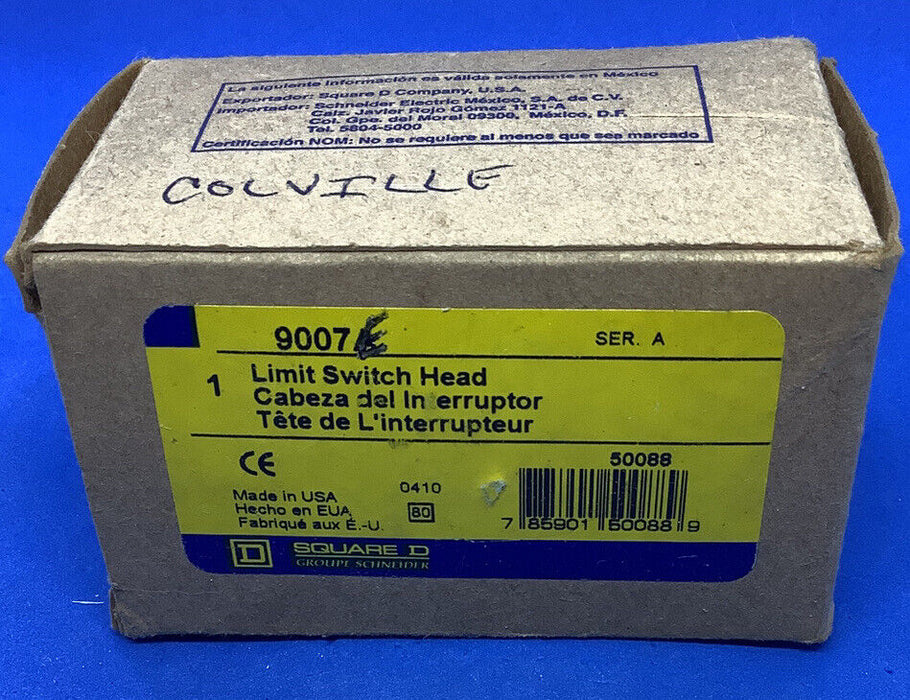 SQUARE D 9007E *NIB* LIMIT SWITCH HEAD SER A (2D0)