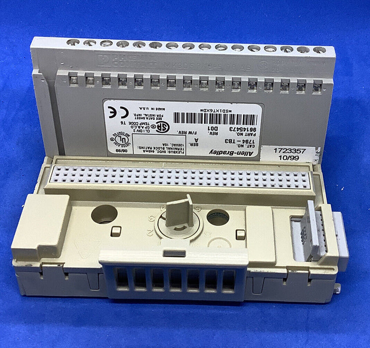 Allen-bradley 1794-tb3 ser.a terminal base 96145473 rev.d01