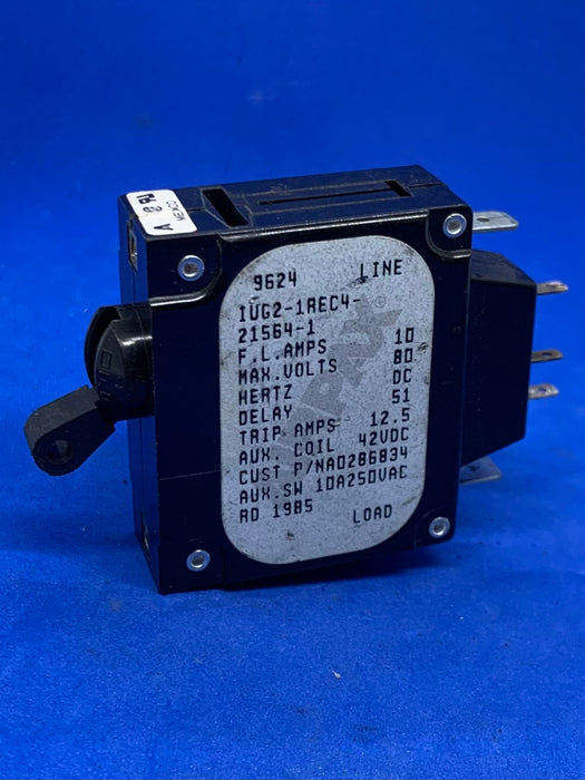 AIRPAX IUG2-1REC4-21564-1 10A 80V BREAKER