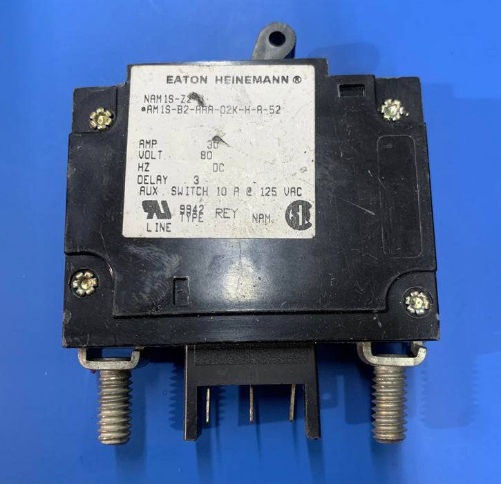 EATON/HEINEMANN AM1S-B2-AAA-02K-H-A-52, 30AMP CIRCUIT BREAKER