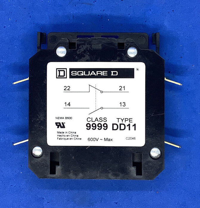 Square D Auxilary Contact Series C 9999DD11