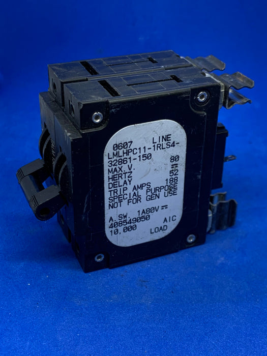 AIRPAX LMLHPC11-1RLS4-32861-150, 2POLE 150AMP BREAKER