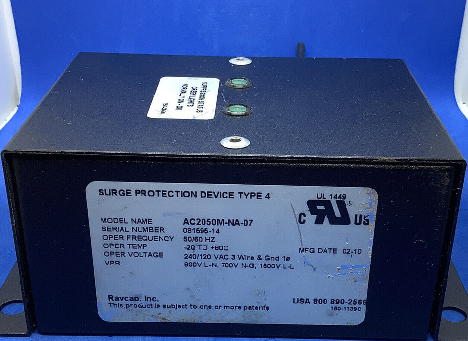 Supresor de picos de tensión transitorios ACData AC2050M-NA-07 