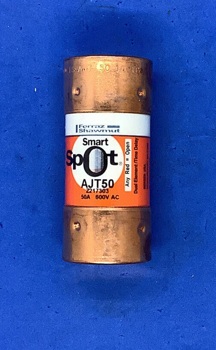 Ferraz Shawmut AJT50 Smart Spot Dual Element Time Delay Fuse