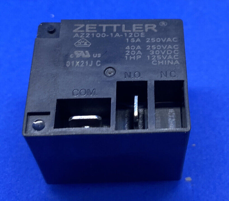 American Zettler, Inc. AZ2100-1A-12DE Relay; E-Mech; Power; SPST; Cur-Rtg 40A