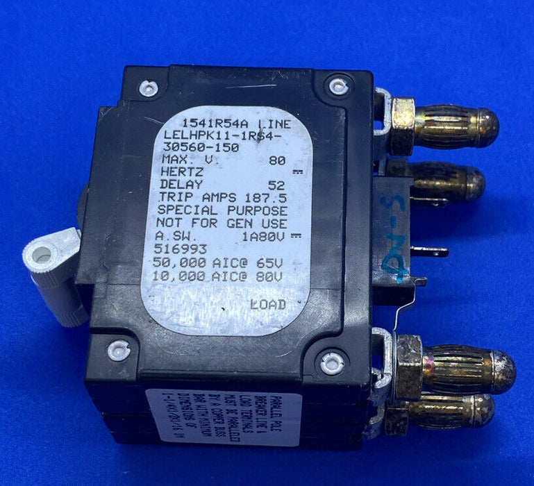 Airpax LELHPK11-1RS4-30560-150  516993 Breaker 150A 2 Pole