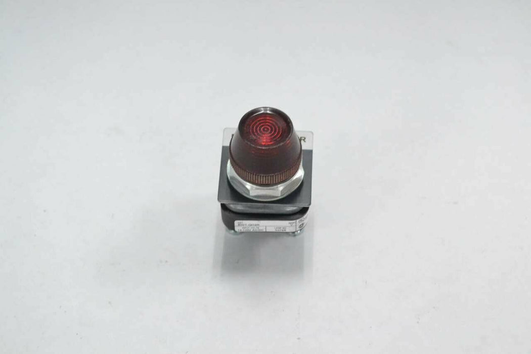 ALLEN BRADLEY 800T-QH2R RED PILOT LIGHT SER V 12-130V-AC/DC B355924