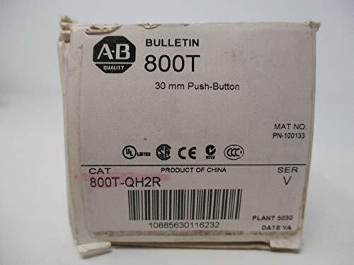 ALLEN BRADLEY 800T-QH2R RED PILOT LIGHT SER V 12-130V-AC/DC B355924