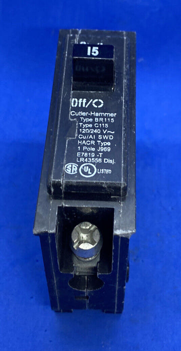 Eaton BR 15 Amp Single-Pole Circuit Breaker