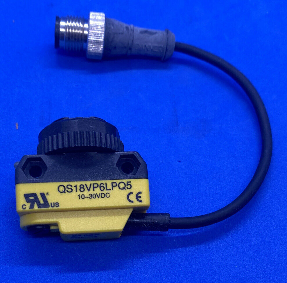 Banner 63188, QS18VP6LPQ5, World Beam QS18, Mini PhotoElectric Sensor