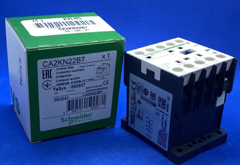 CA2KN22B7 TELEMECANIQUE SQUARE D CONTROL RELAY 24V