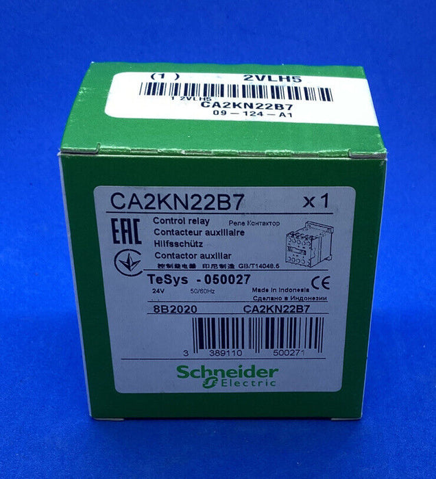 CA2KN22B7 TELEMECANIQUE SQUARE D CONTROL RELAY 24V