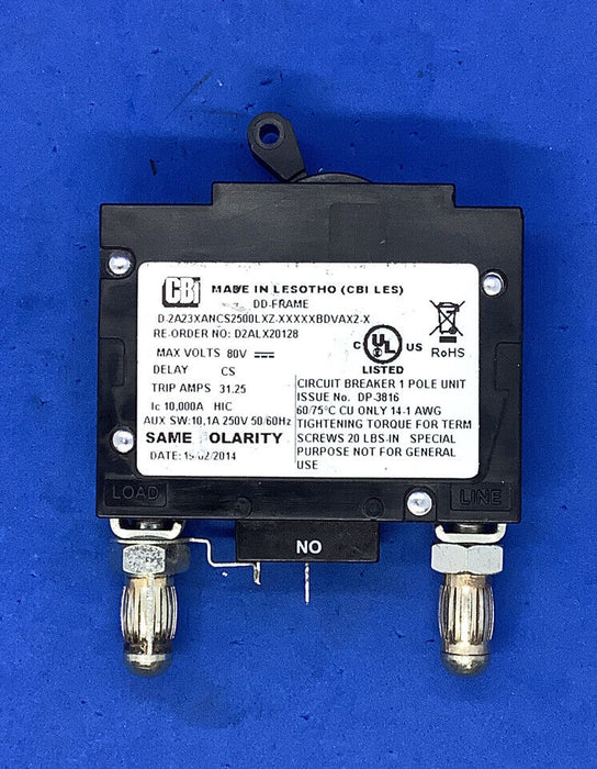 CBI D-2A23XANCS2500LXZ-XXXXXBDVAX2-X