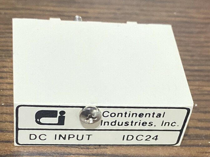 Continental Industries Inc.  IDC24 Input Module