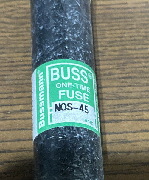 Cooper Bussmann NOS-45 Fuse Buss One Time