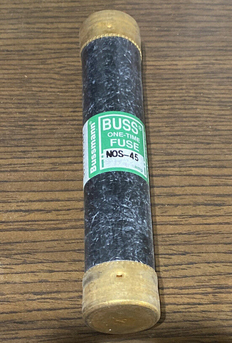 Cooper Bussmann NOS-45 Fuse Buss One Time